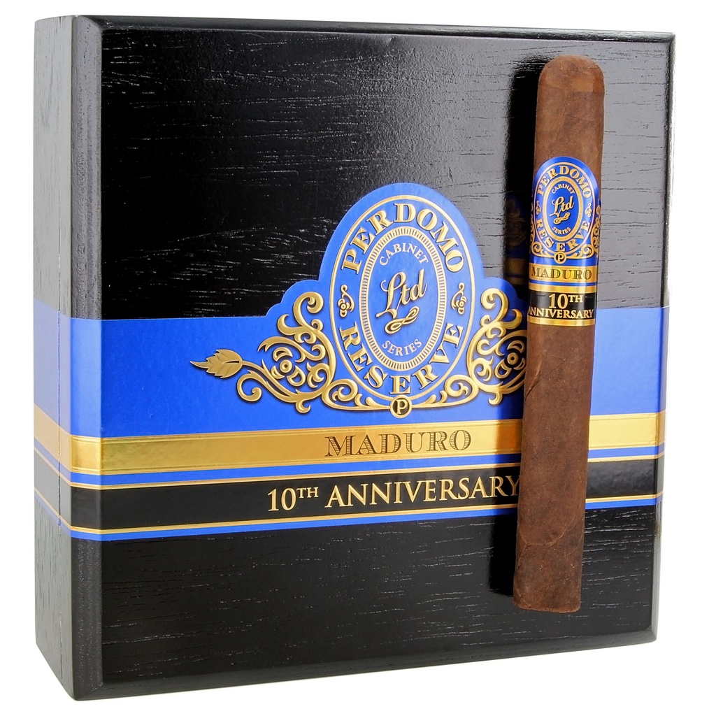 Perdomo Reserve 10th Anniversary Maduro Churchill 7" * 54