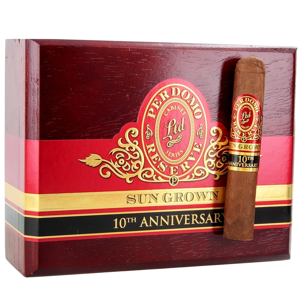 Perdomo Reserve 10th Anniversary Sun Grown Robusto 5" * 54