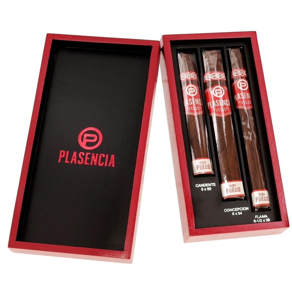 Plasencia Alma del Fuego 3-Cigar Sampler