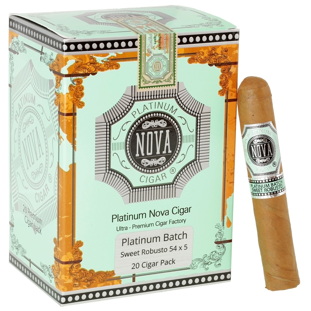 Platinum Nova Batch Robusto Nicaragua 5" * 54