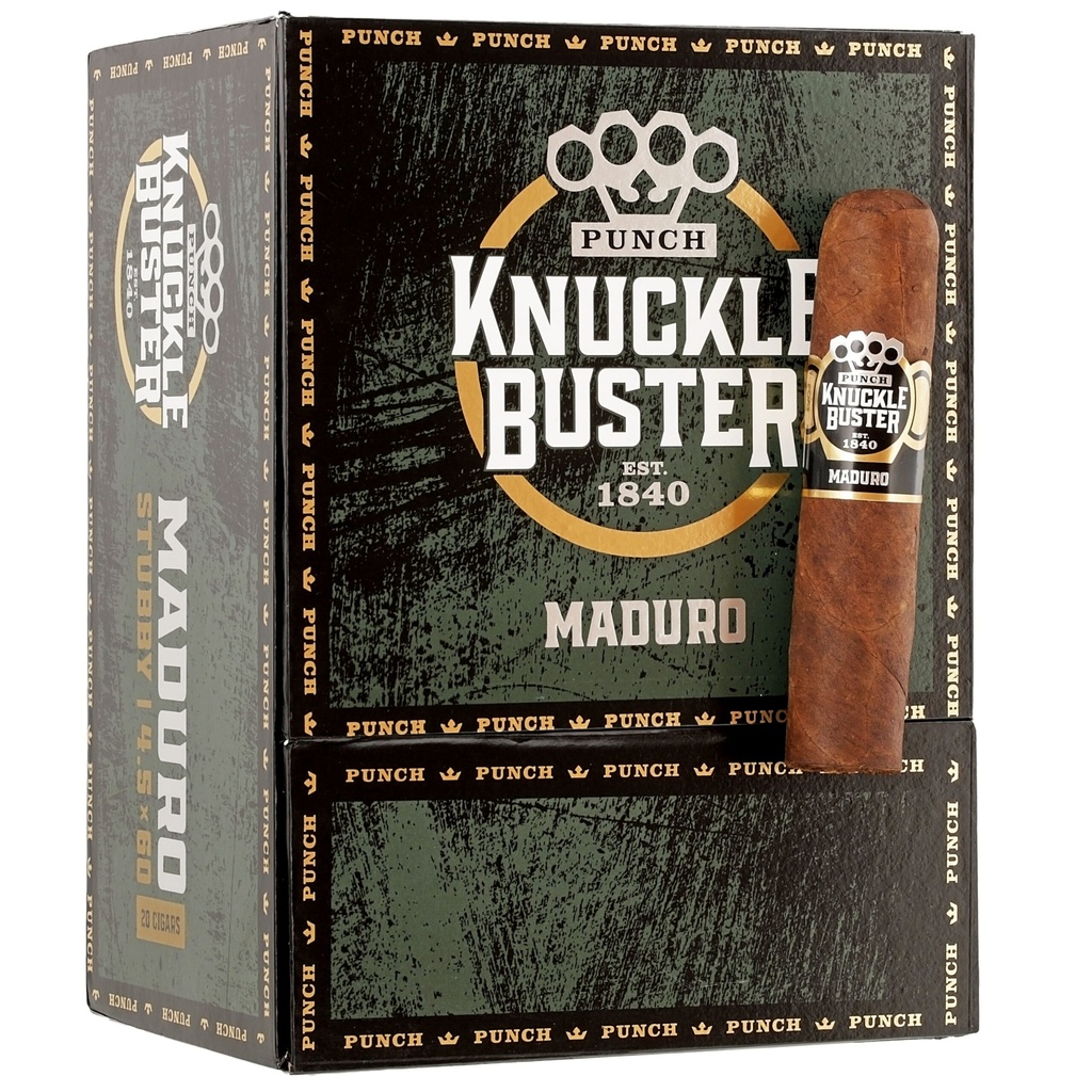 Punch Knuckle Buster Maduro Stubby 4"1/2 * 60