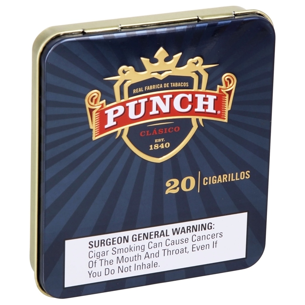 Punch Natural Cigarillos 4" * 24