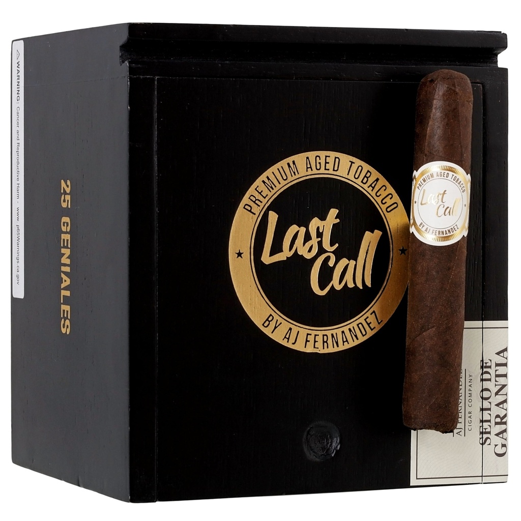 AJ Fernandez Last Call Maduro Geniales 4"1/2 * 48