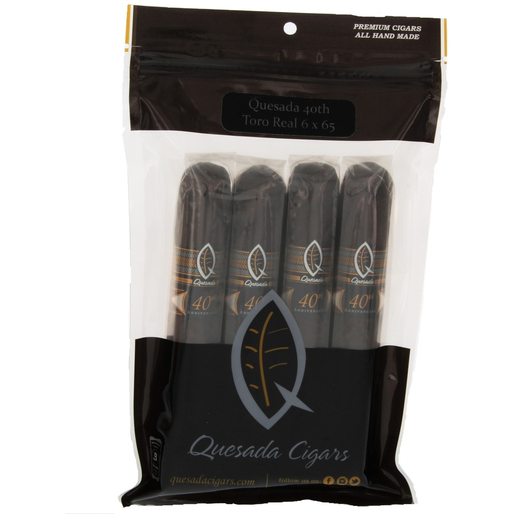 Quesada 40th Toro Real 4-Cigar Sampler