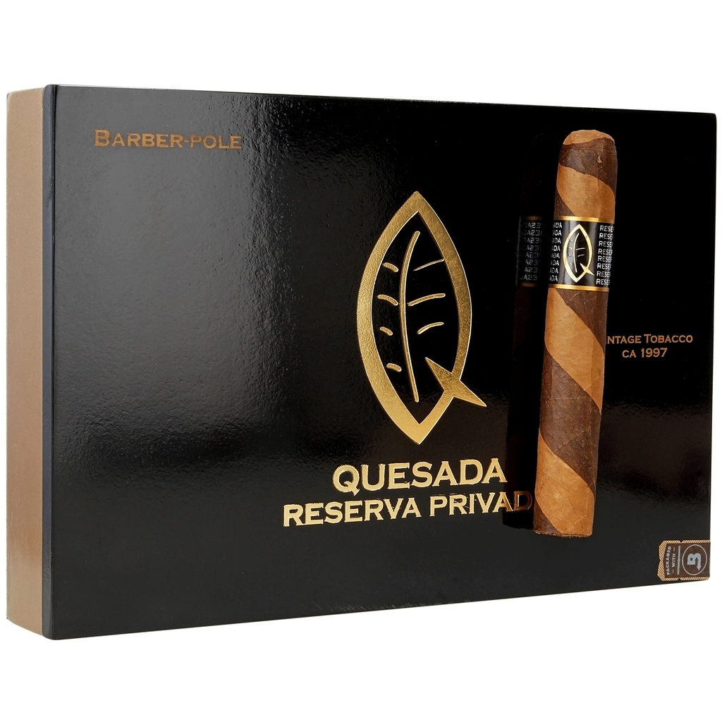 Quesada Reserva Privada Barber-Pole Toro 5"5/8 * 54