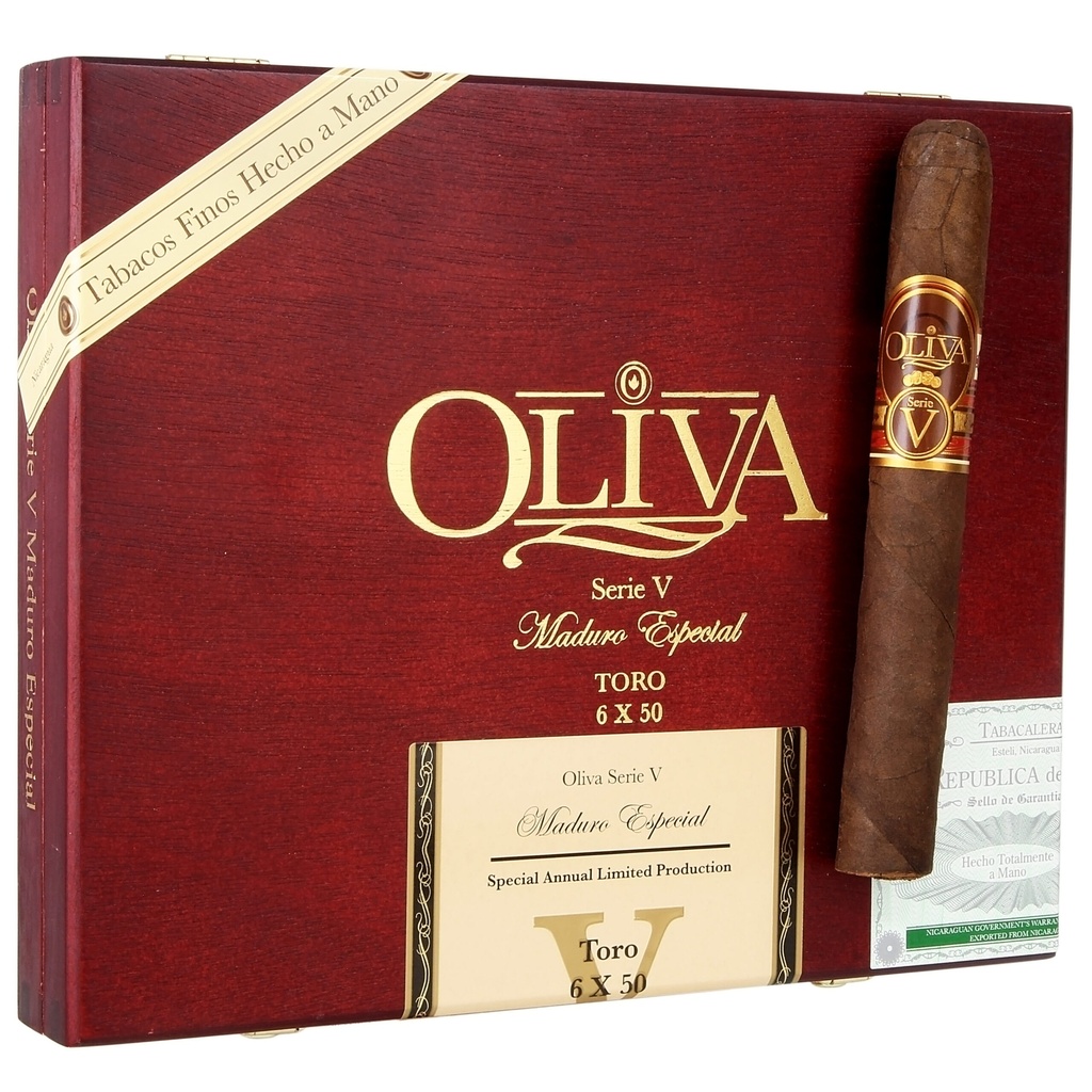 Oliva Serie V Maduro Especial Toro 6" * 50