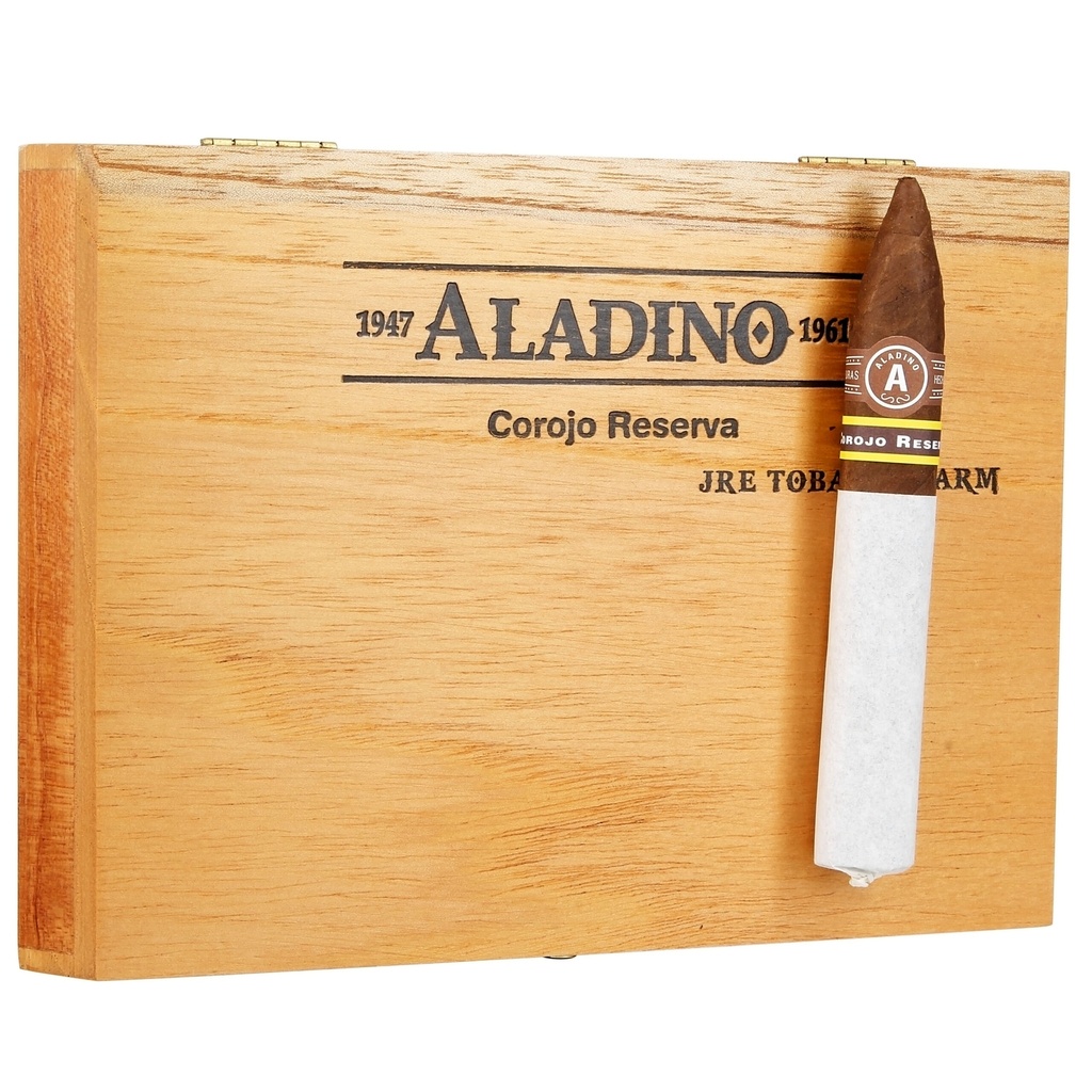 Aladino Corojo Reserva Figurado Box-Pressed 6"1/4 * 54