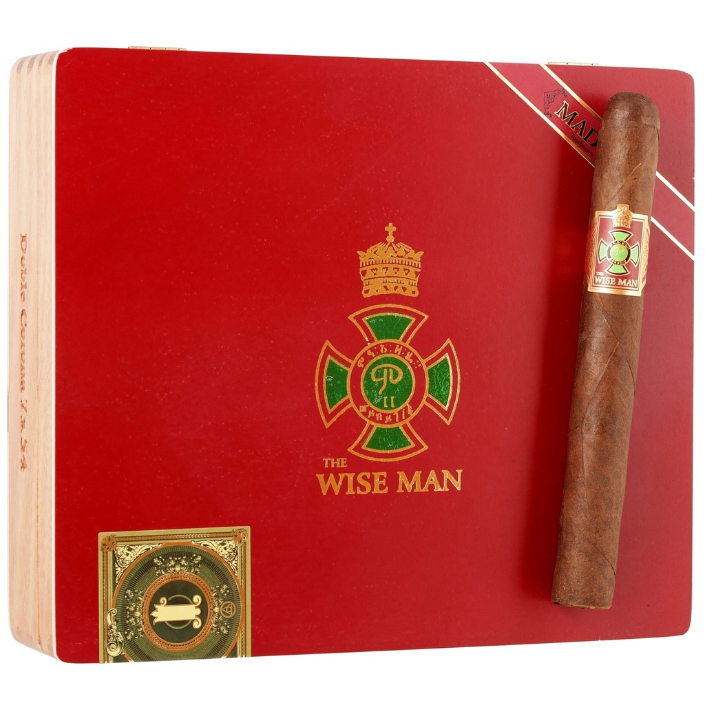 The Wise Man Maduro Double Corona 7" * 54