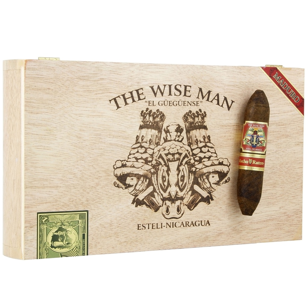 The Wise Man Maduro Macho Raton Perfecto 4"3/4 * 60