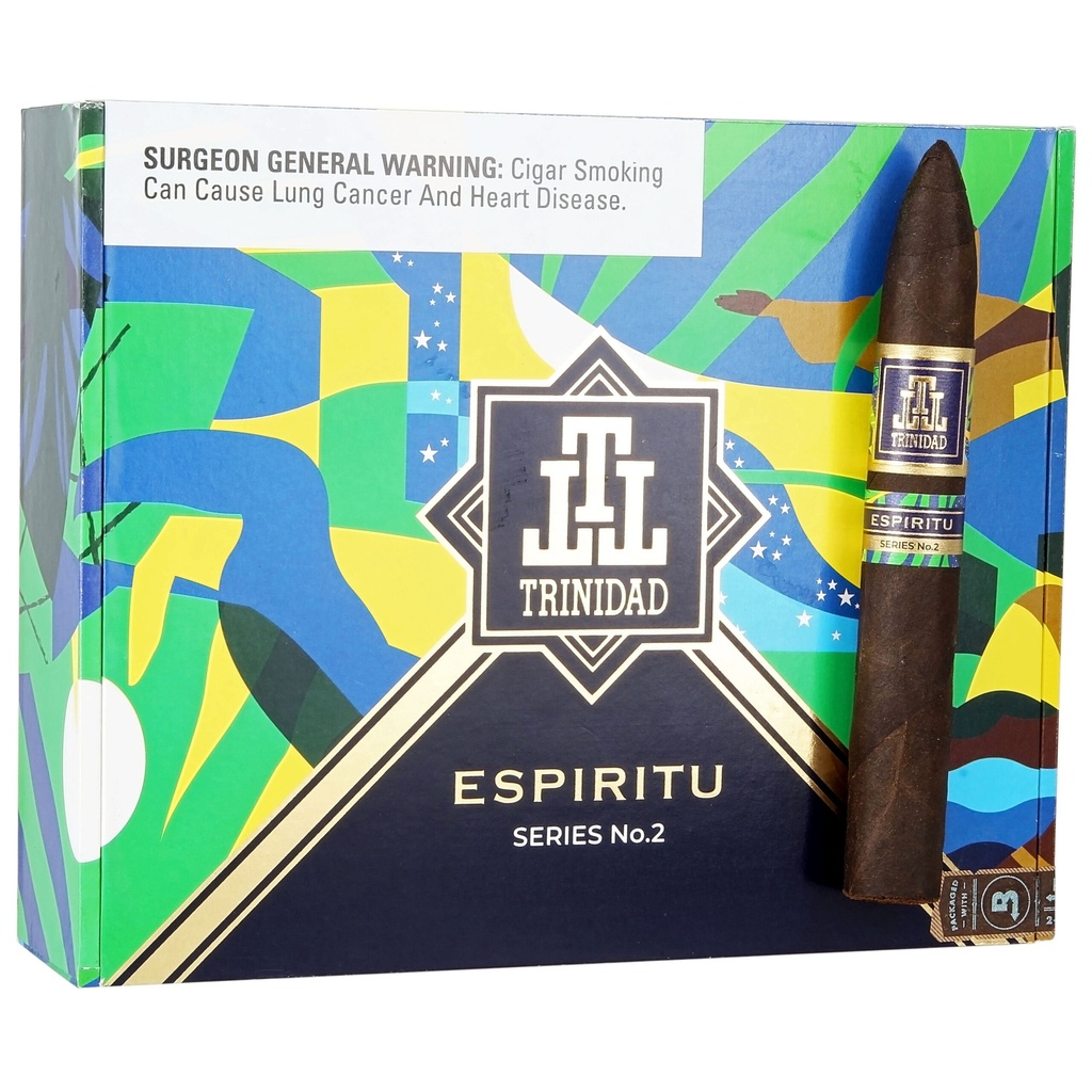 Trinidad Espiritu Series No. 2 Belicoso 6"1/8 * 52