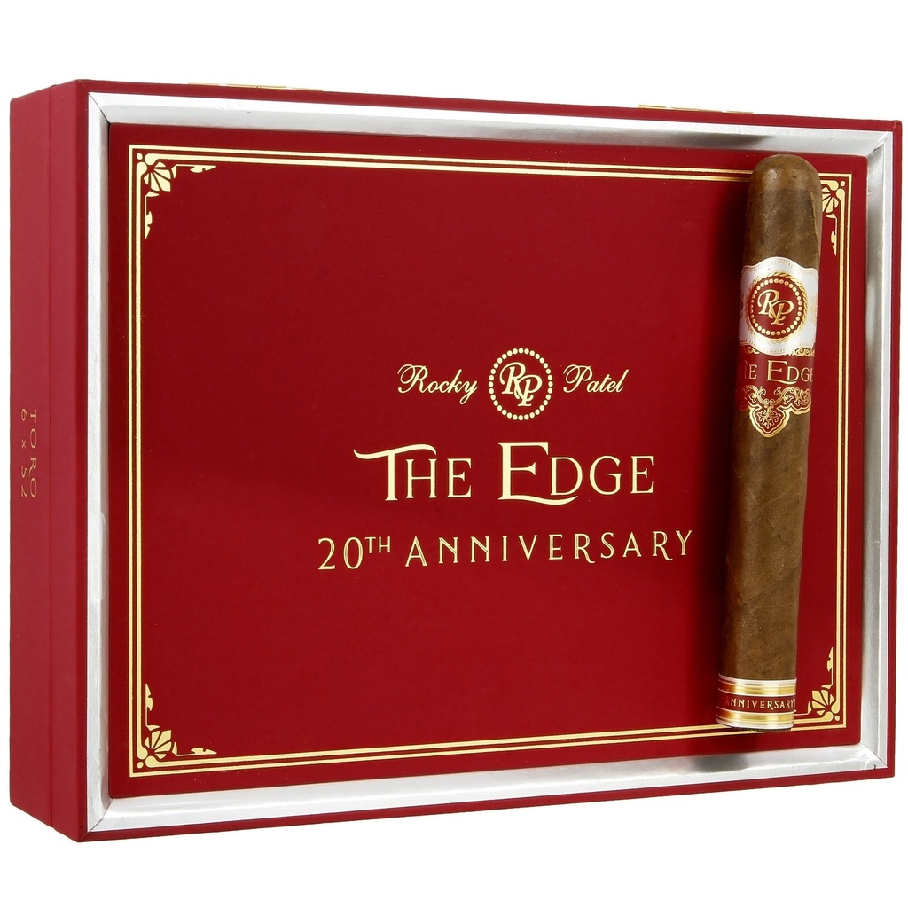 Rocky Patel The Edge 20th Anniversary Toro 6" * 52