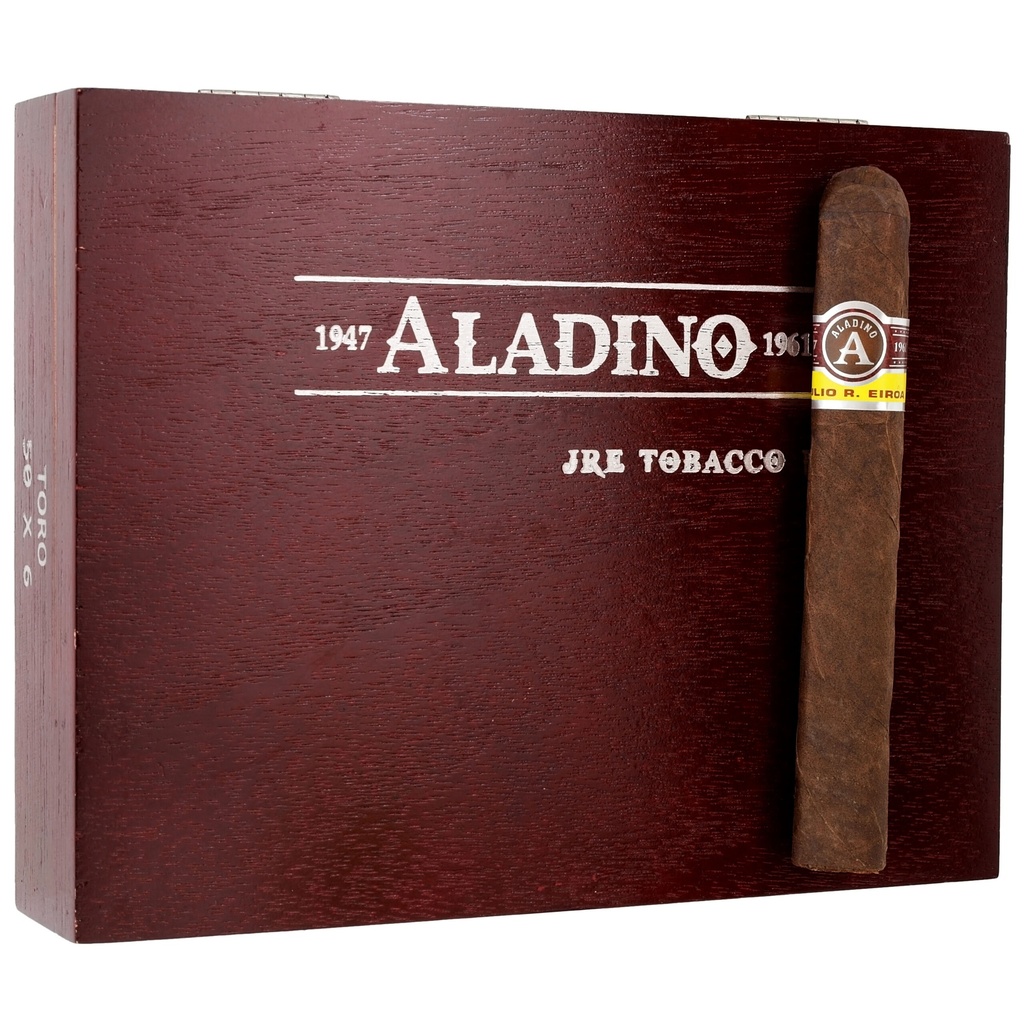 Aladino Maduro Box Pressed Toro 6" * 50