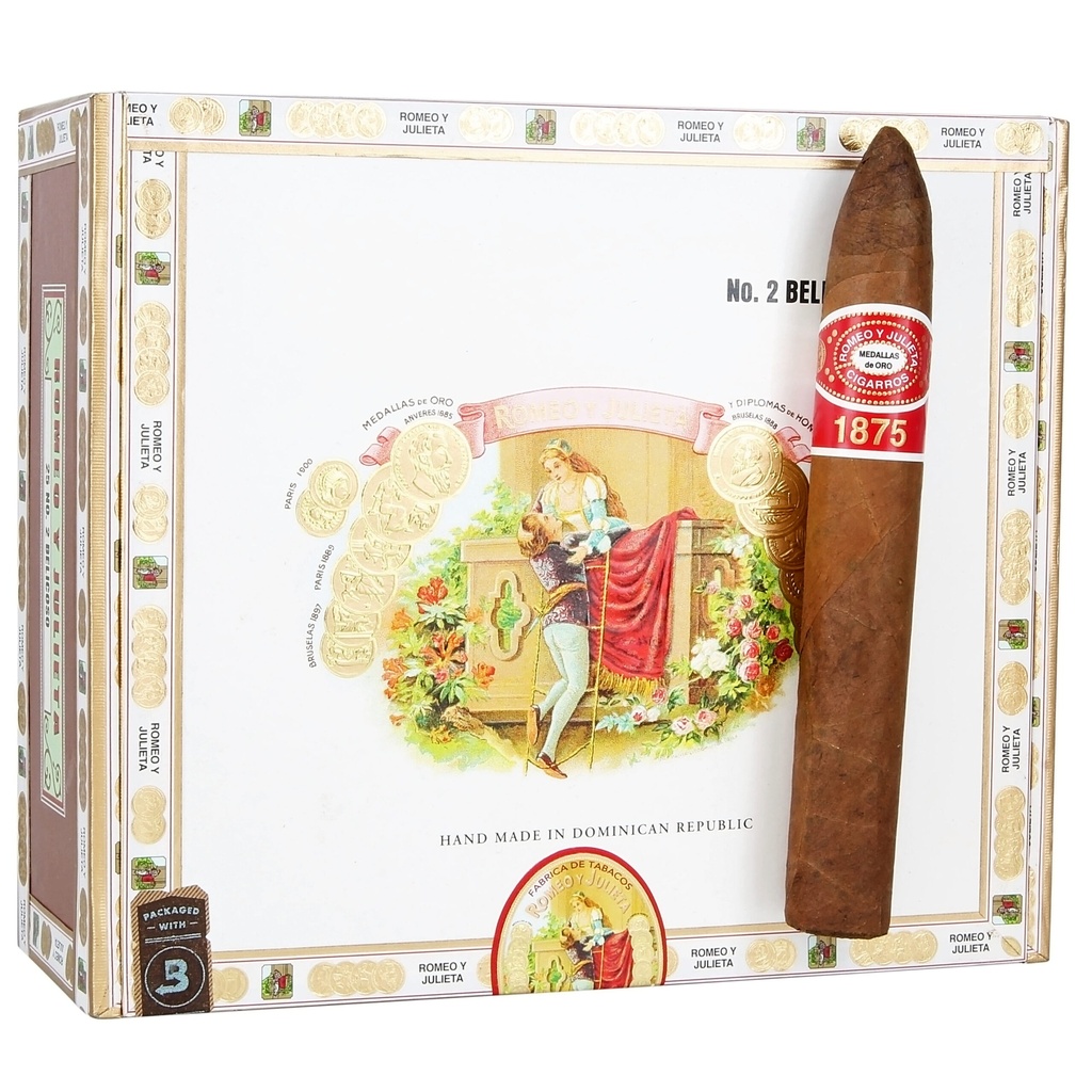 Romeo y Julieta 1875 Belicoso 6"1/8 * 52