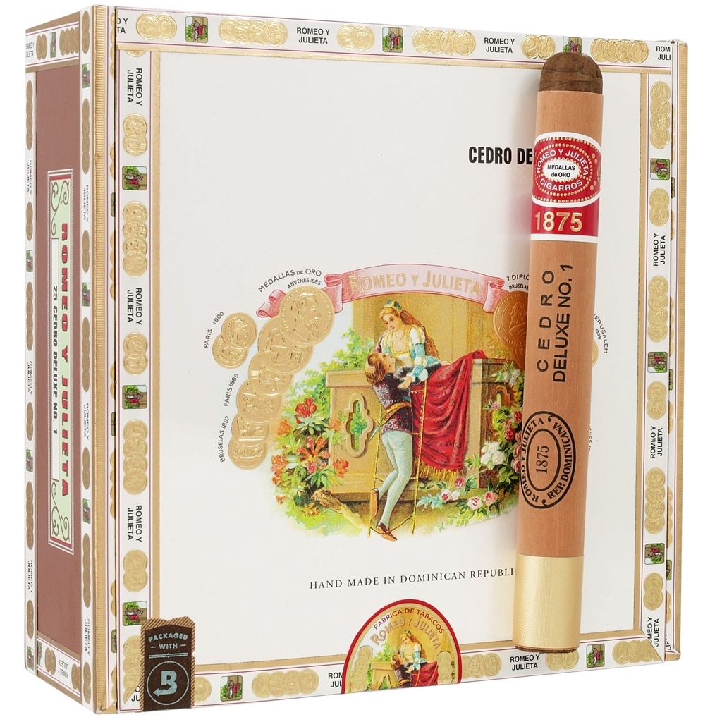 Romeo y Julieta 1875 Cedros Deluxe #1 6"1/2 * 44