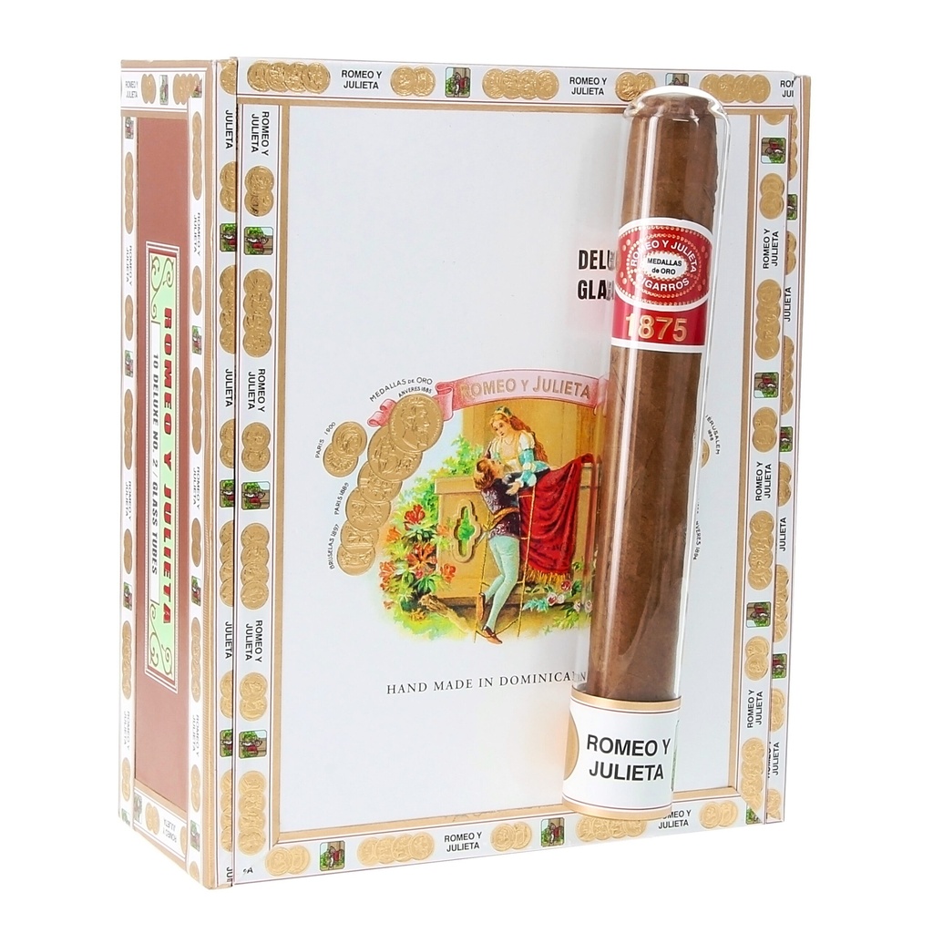 Romeo y Julieta 1875 Deluxe #2 Glass 6" * 50