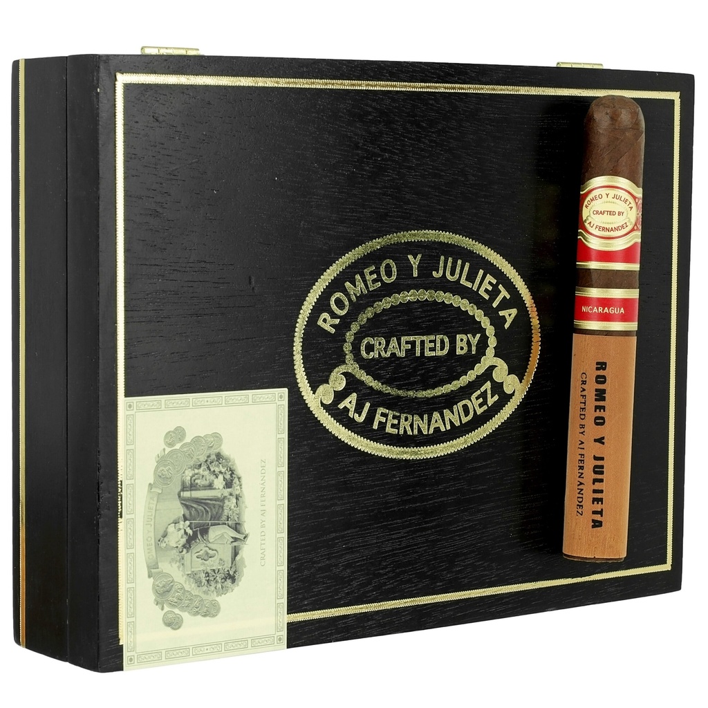 Romeo y Julieta Crafted by AJ Fernandez Toro 6" * 52