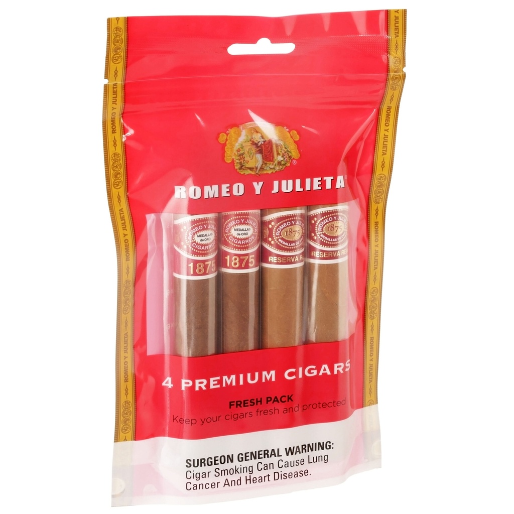 Romeo y Julieta Dominican Fresh Pack 4-Cigar Sampler