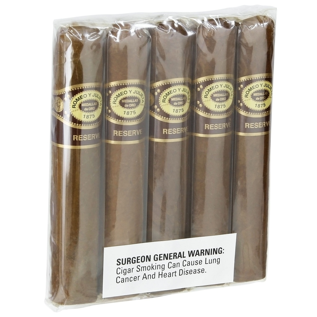 Romeo y Julieta Habana Reserve Robusto, 5-Pack