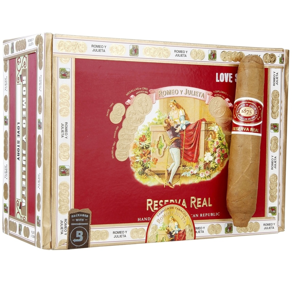 Romeo y Julieta Reserva Real Love Story 4"1/4 * 46