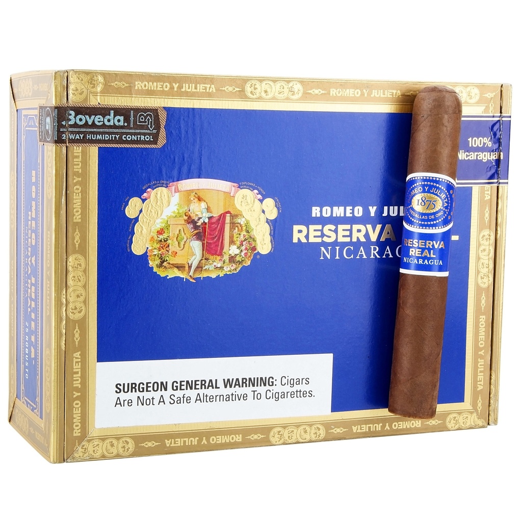 Romeo y Julieta Reserva Real Nicaragua Robusto 5" * 50