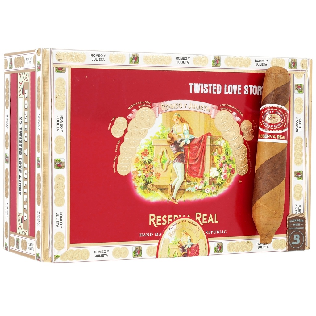 Romeo y Julieta Reserva Real Twisted Love Story 4"1/4 * 46