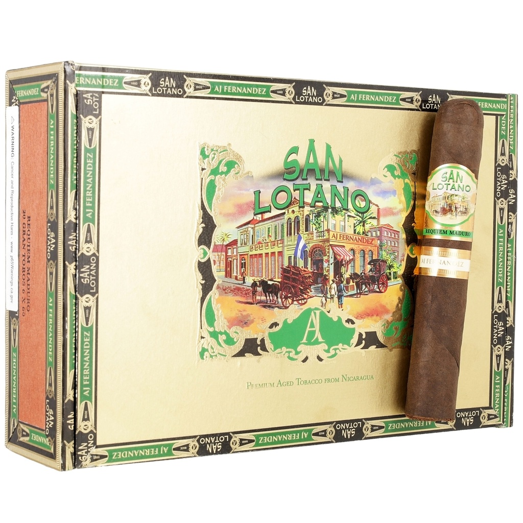 San Lotano Requiem Maduro Gran Toro 6" * 60