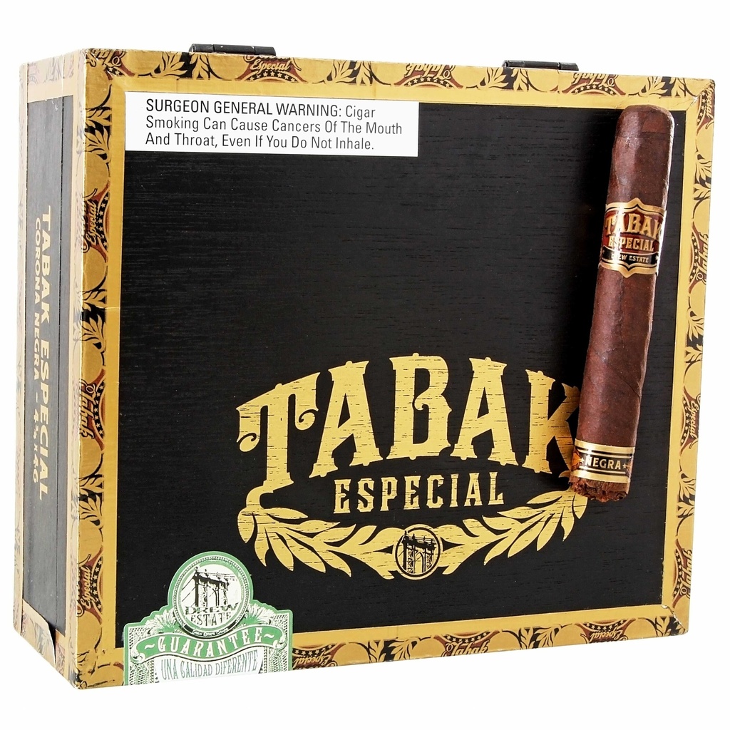 Tabak Especial Corona Negra 4"3/4 * 46