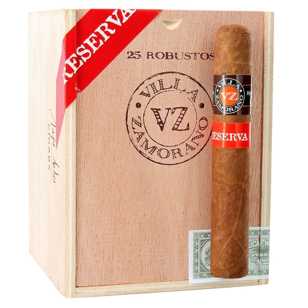 Villa Zamorano Reserva Robusto 5" * 50