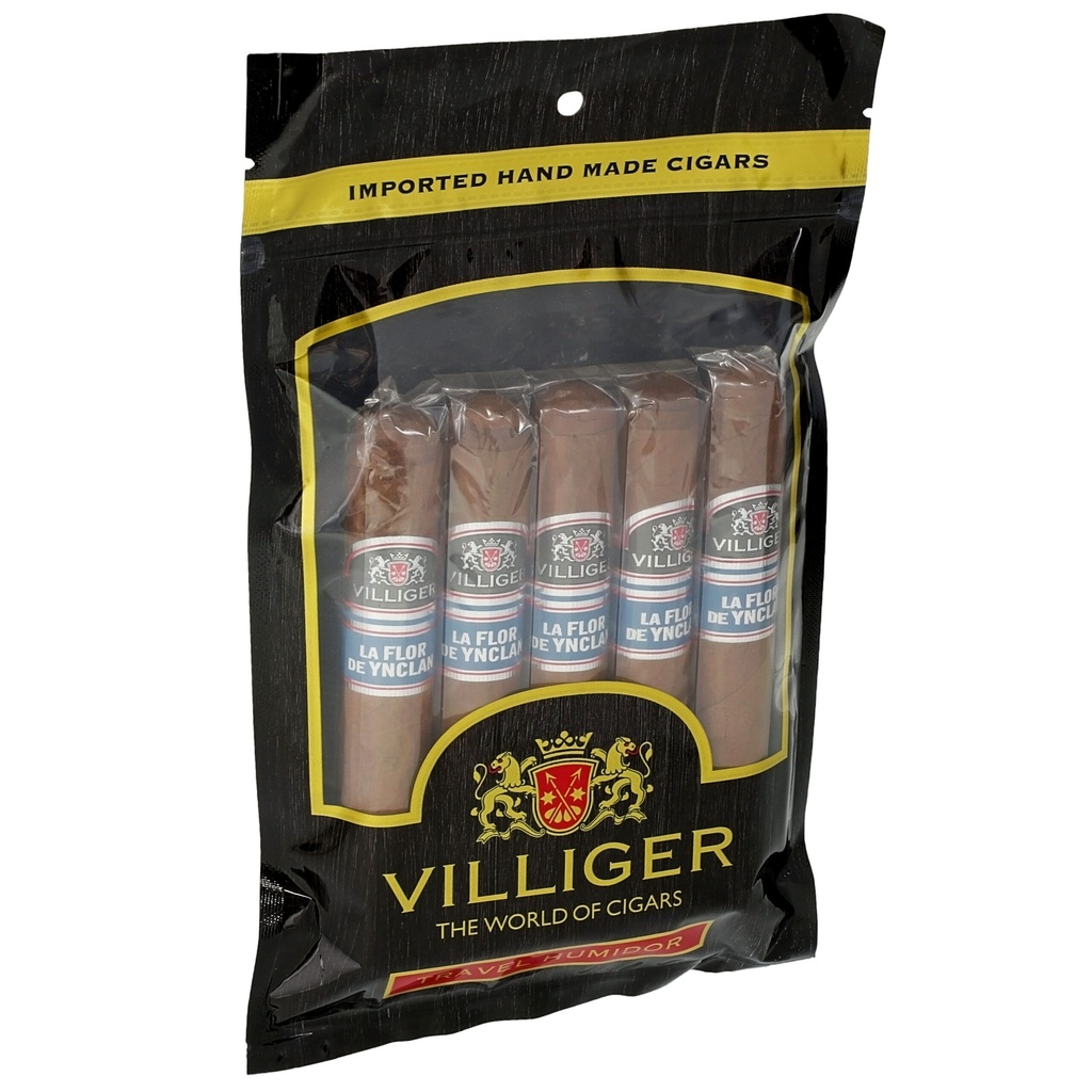 Villiger La Flor de Ynclan Robusto 5-Cigar Travel Sampler