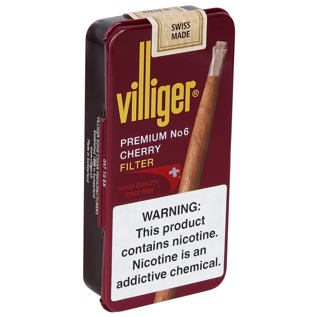 Villiger Premium No. 6 Cherry 3"3/4 * 23