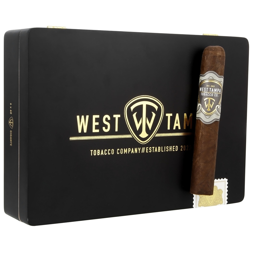 West Tampa Tobacco Company Black Gigante 6" * 60