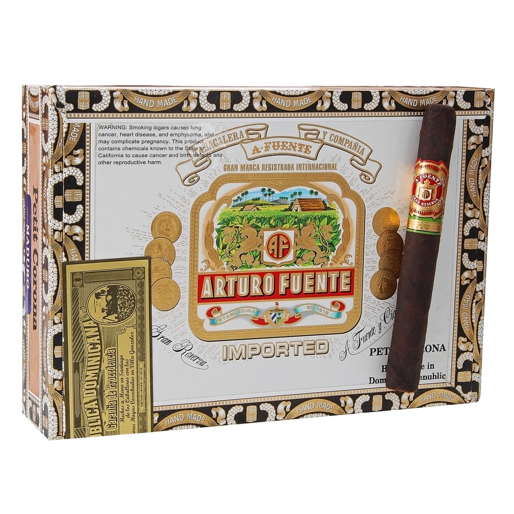 Arturo Fuente Maduro Petit Corona 5" * 38