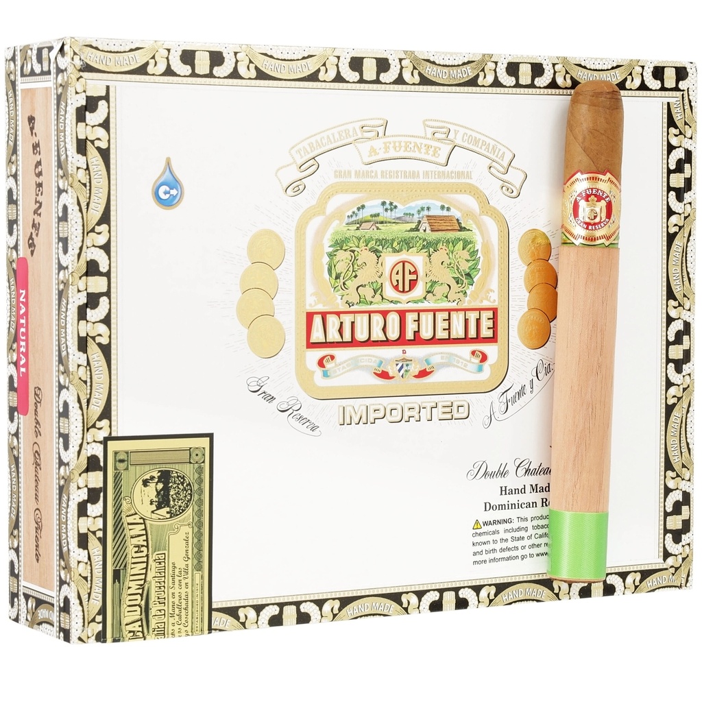 Arturo Fuente Natural Double Chateau Fuente 6"3/4 * 50