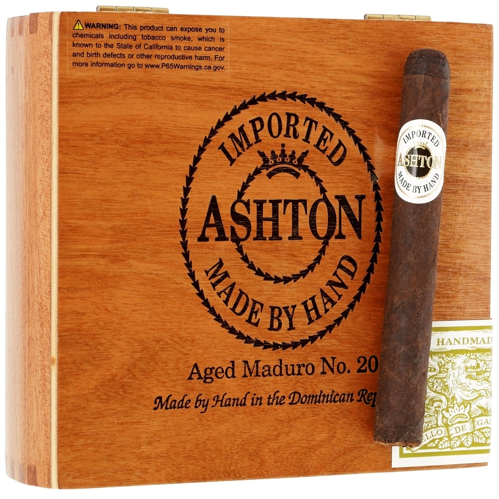 Ashton Aged Maduro No. 20 5"1/2 * 44