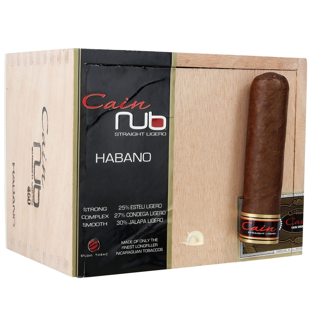 Cain Nub Habano 460 4" *60