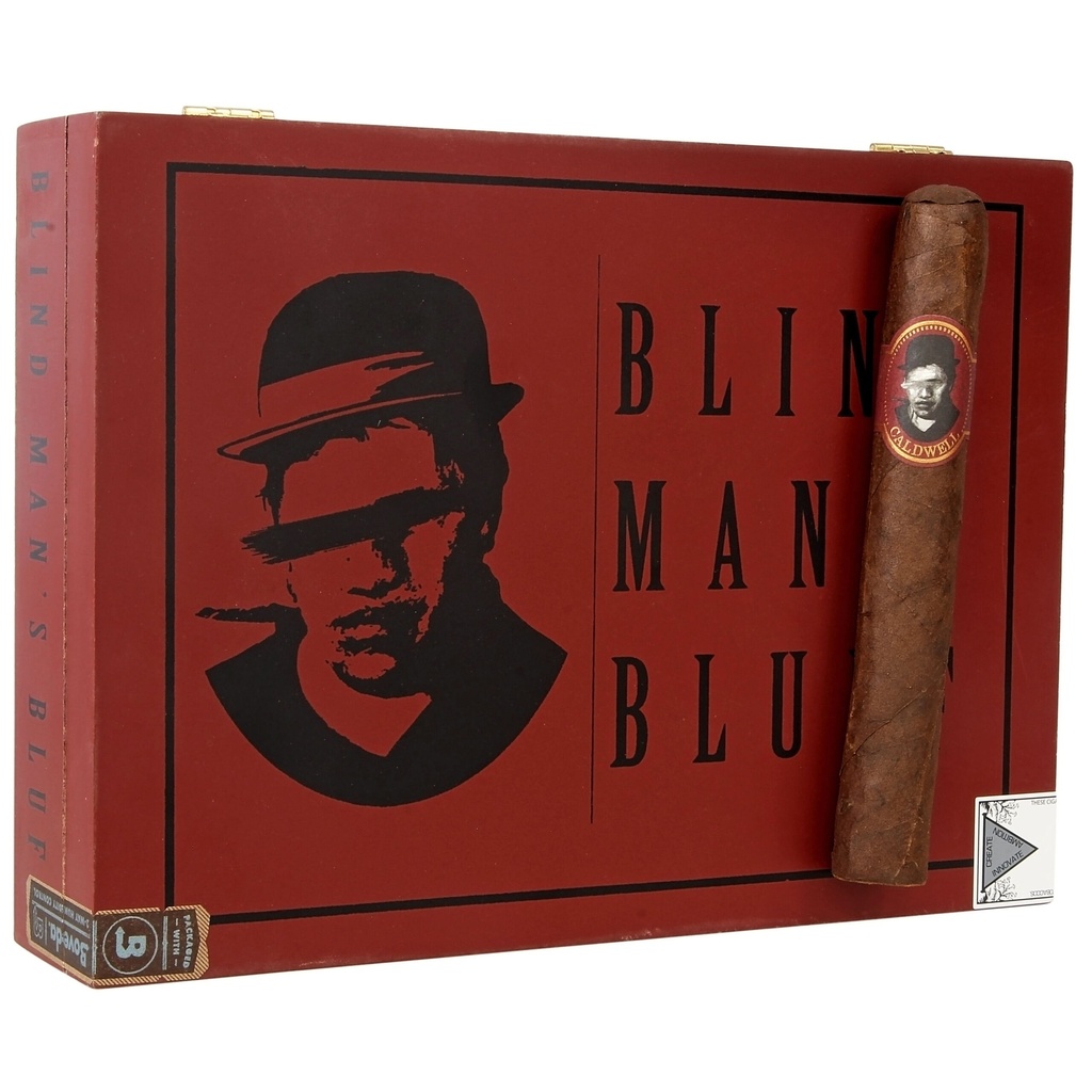 Caldwell Blind Man's Bluff Maduro Magnum 6" * 60