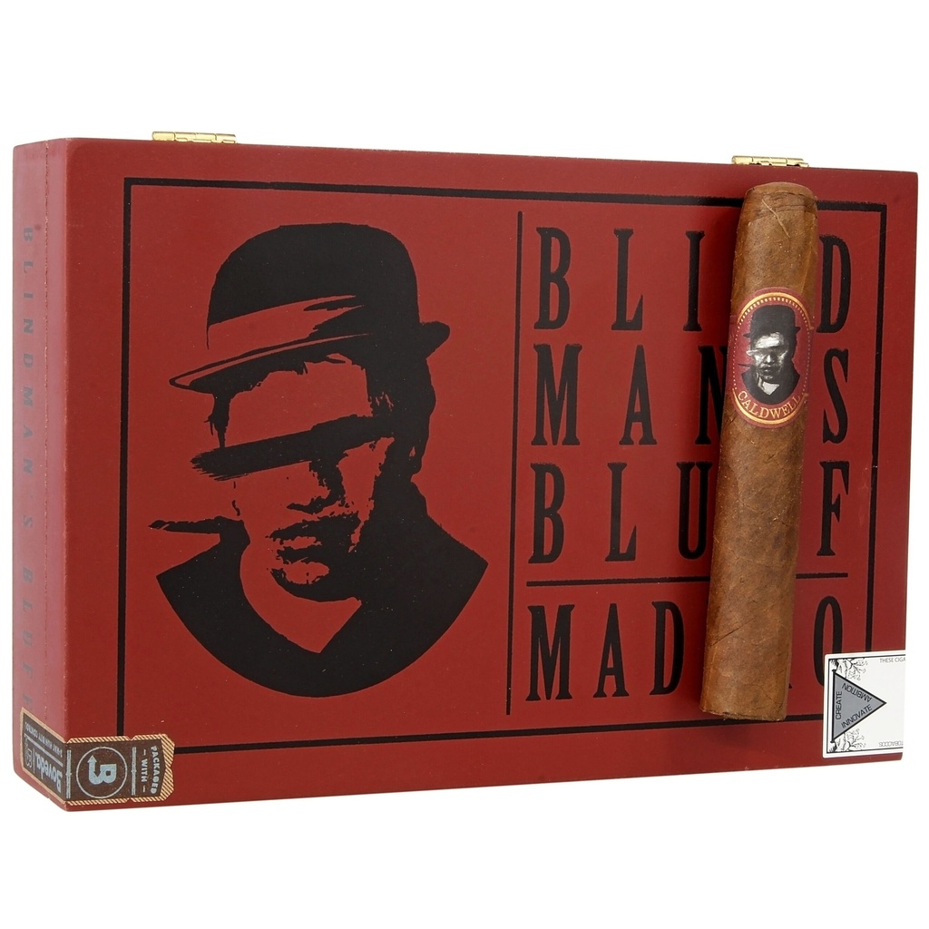 Caldwell Blind Man's Bluff Maduro Robusto 5" * 50