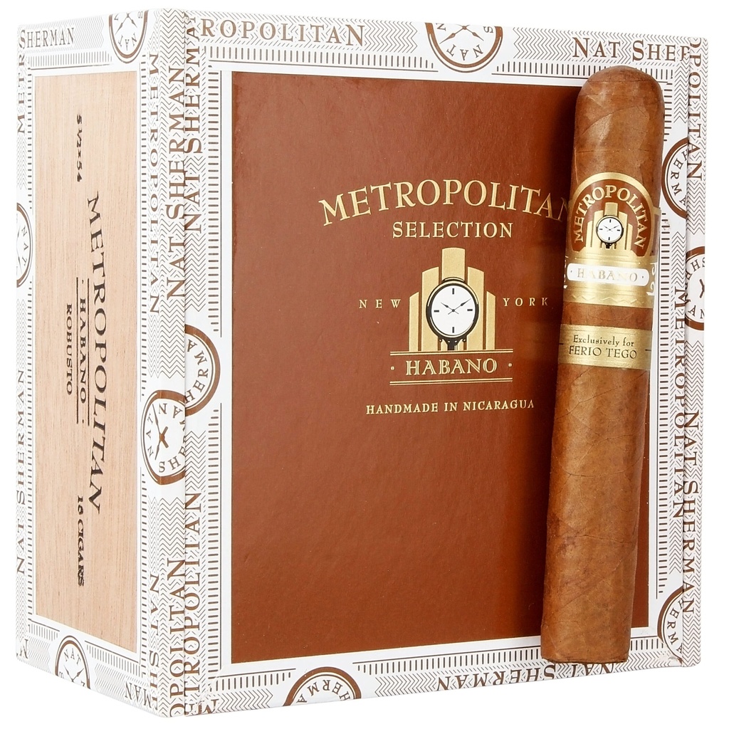 Ferio Tego Metropolitan Habano Robusto 5"1/2 * 54