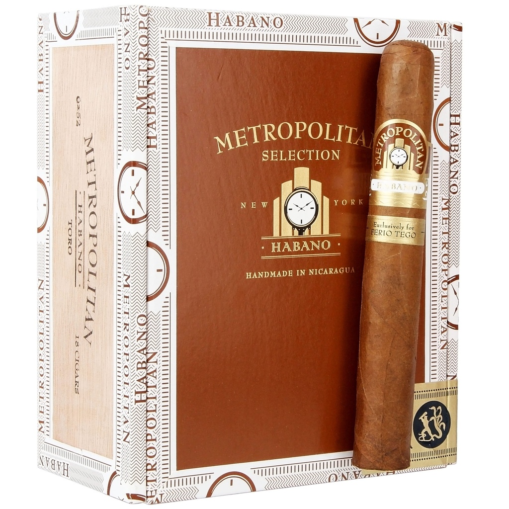 Ferio Tego Metropolitan Habano Toro 6" * 52