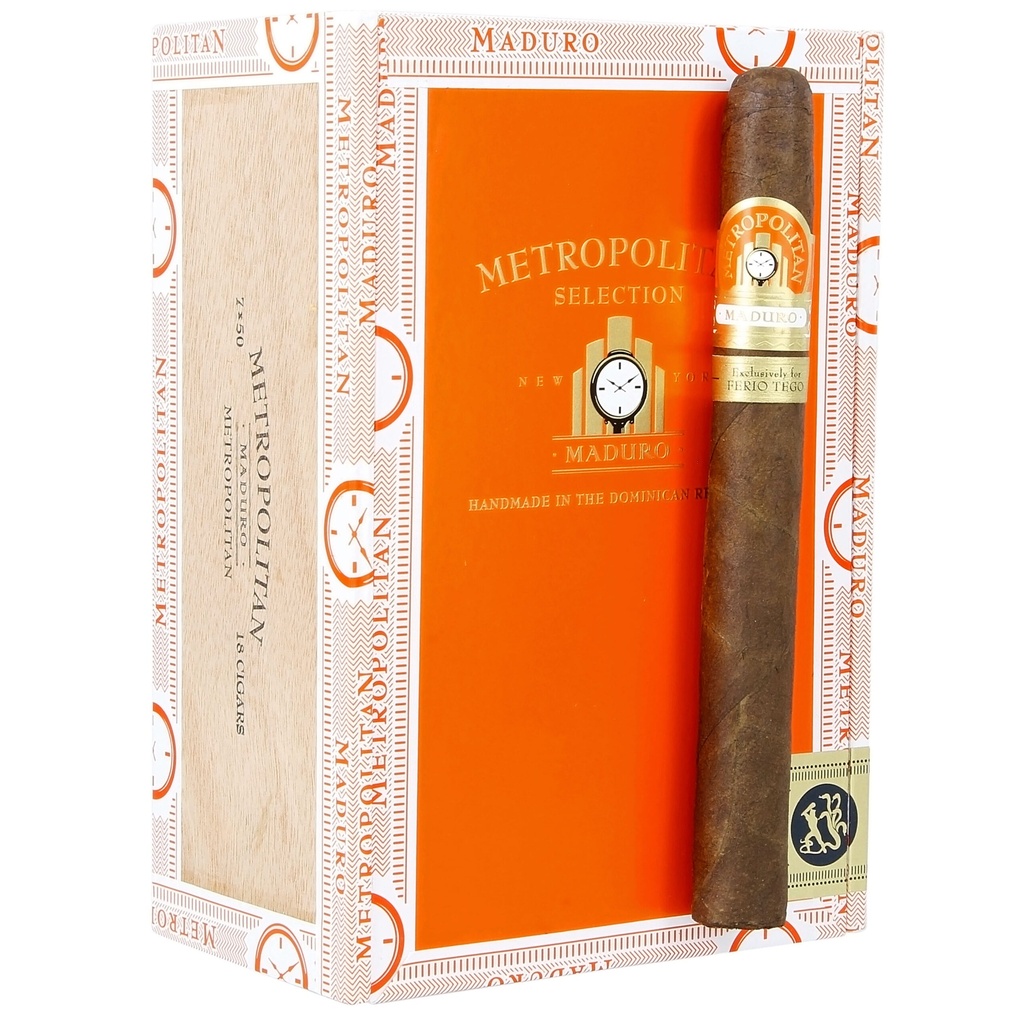 Ferio Tego Metropolitan Maduro Metropolitan 7" * 50