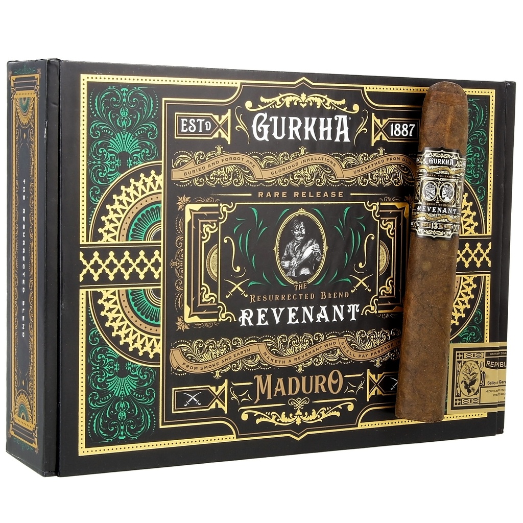 Gurkha Revenant Maduro Toro 6" * 54