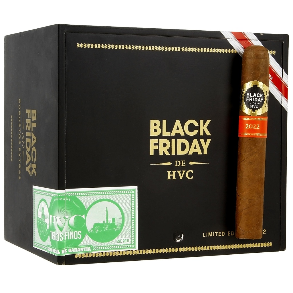 HVC Black Friday 2022 Robusto Extra 5"1/2 * 50