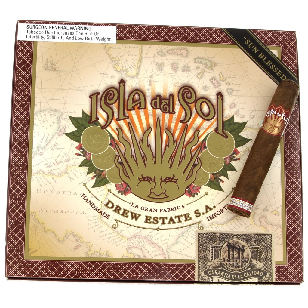 Isla del Sol SunGrown Toro 6" * 52