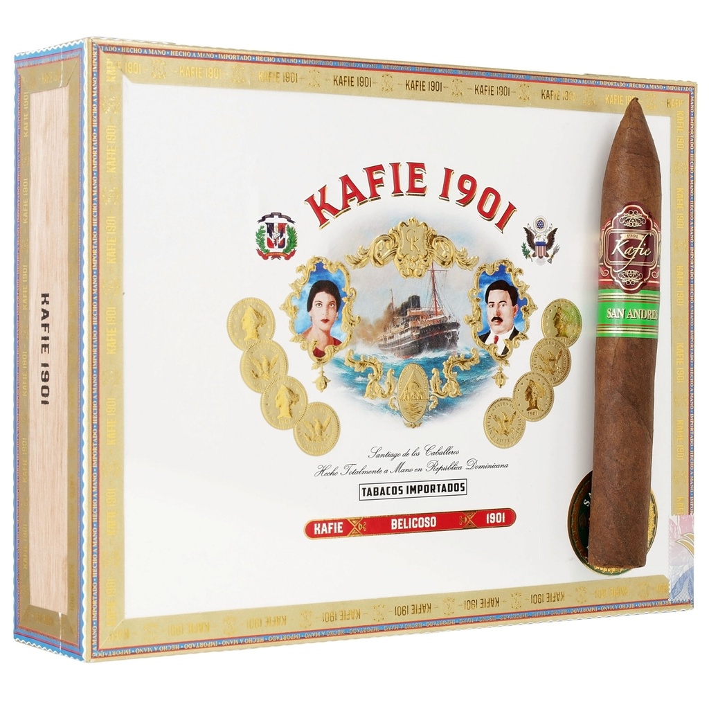 Kafie 1901 San Andres Belicoso 6"1/4 * 52