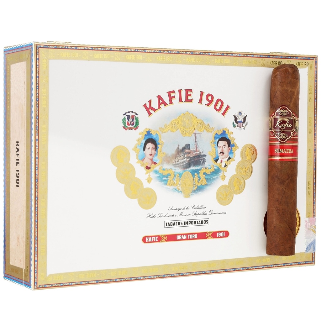 Kafie 1901 Sumatra Gran Toro 6" * 58