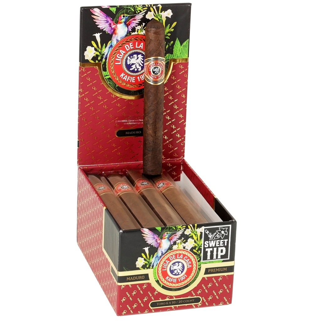 Liga de la Casa Maduro by Kafie 1901 Toro 6" * 50