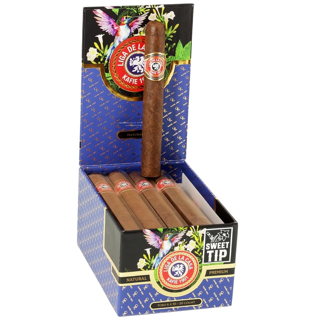 Liga de la Casa Natural by Kafie 1901 Toro 6" * 50