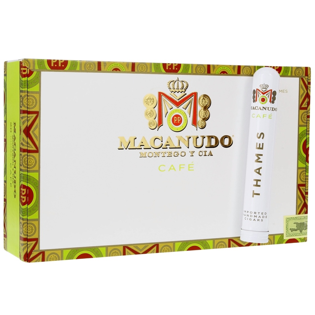 Macanudo Cafe Thames Tube 6" * 50