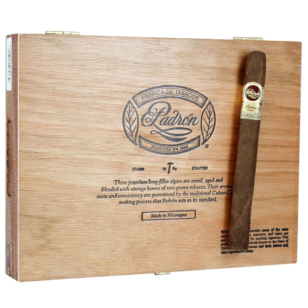 Padron 1964 Anniversary Corona Maduro 6" * 42