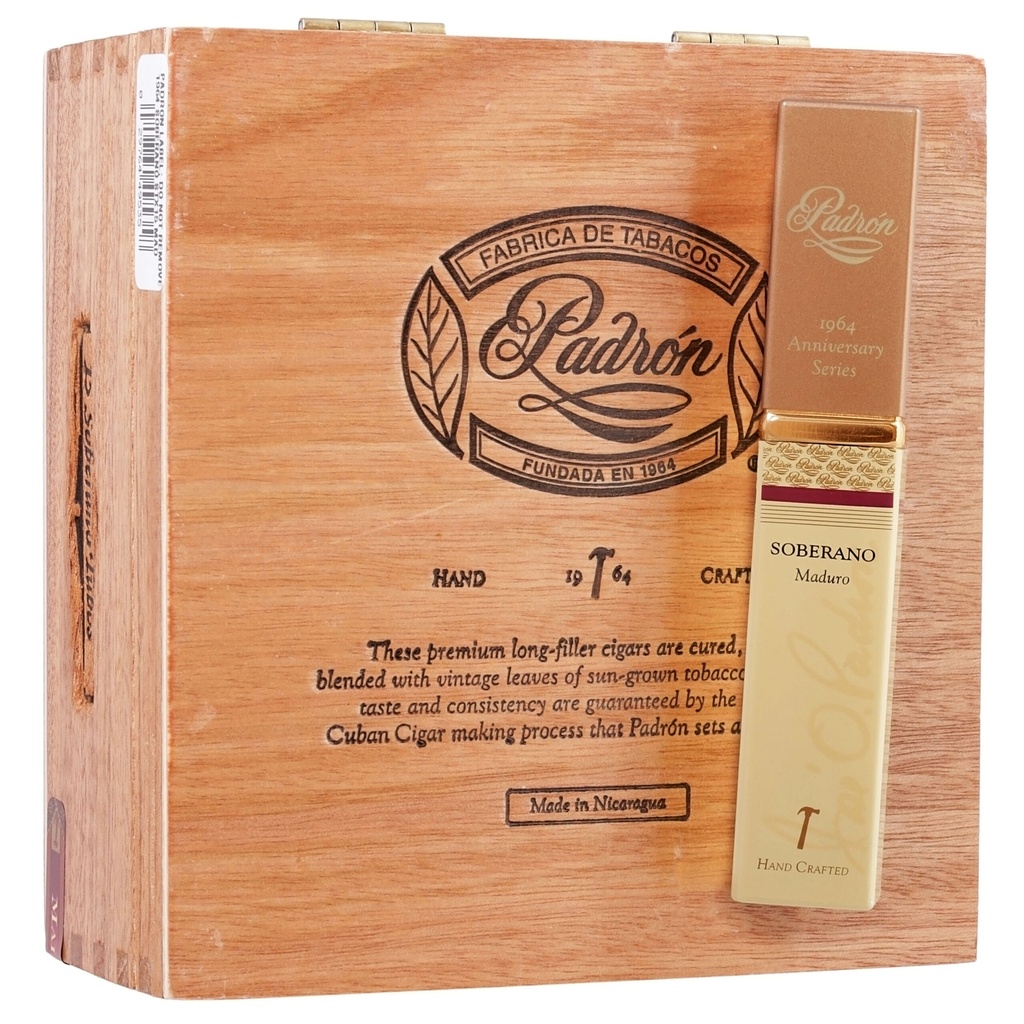 Padron 1964 Anniversary Soberano Maduro 5" * 50